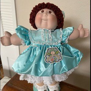blue clothes doll